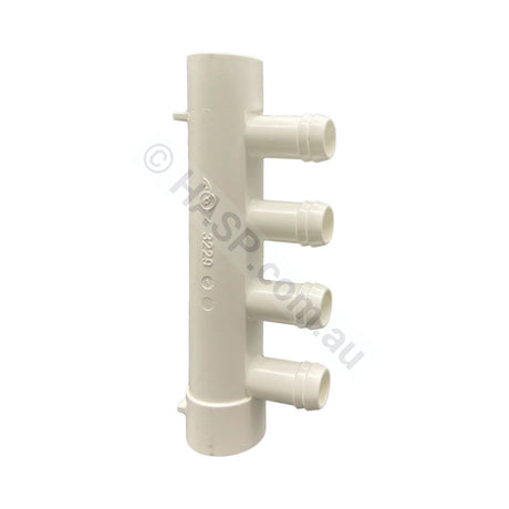 4-port 25mm to 19mm Barb Manifold