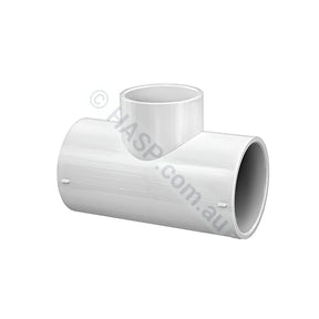 65mm x 50mm x 65mm PVC Reducing Tee