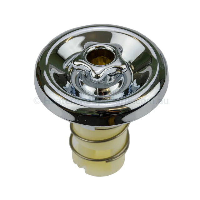 68mm Markon Star Universal Midi Jet Face / Cartridge Valve Assembly - Chrome-plated - Heater and Spa Parts