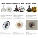 69mm Onga Jetset / Jetstream / Multiform Spa bath Jets - White Pool & Spa