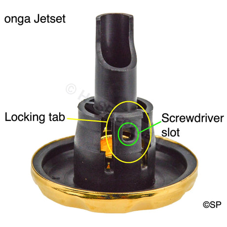 Onga Jetset and Jetstream Spa bath Jets - 69mm - White - Heater and Spa Parts