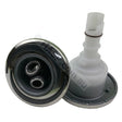 CMP SQR 3" Spa Jet - Halo Face - Twin Roto - 78mm - Sapphire - Heater and Spa Parts