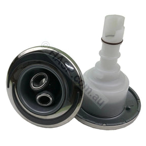 CMP SQR 3" Spa Jet - Halo Face - Twin Roto - 78mm - Sapphire - Heater and Spa Parts