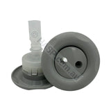90mm Pentair Luxury Cyclone Spa Jet - Gray - Dual Pulse - Scallops - Jets