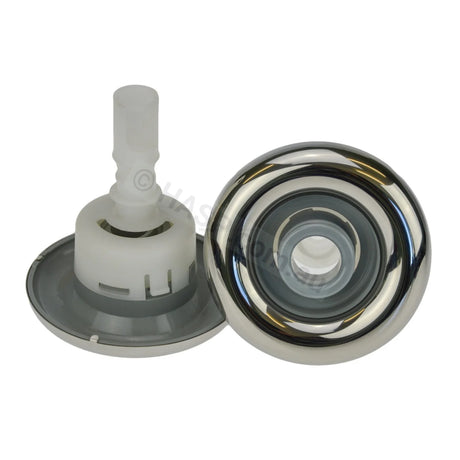 Pentair Luxury Cyclone Spa Jet - Stainless - Directional - Scallops - 90mm - Heater and Spa Parts