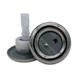 90mm Pentair Luxury Cyclone Spa Jet - Stainless - Dual Pulse - Scallops - Jets