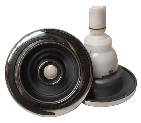CMP SQR 5" Spa Jet - Halo Face - Directional - 127mm - Sapphire - Heater and Spa Parts
