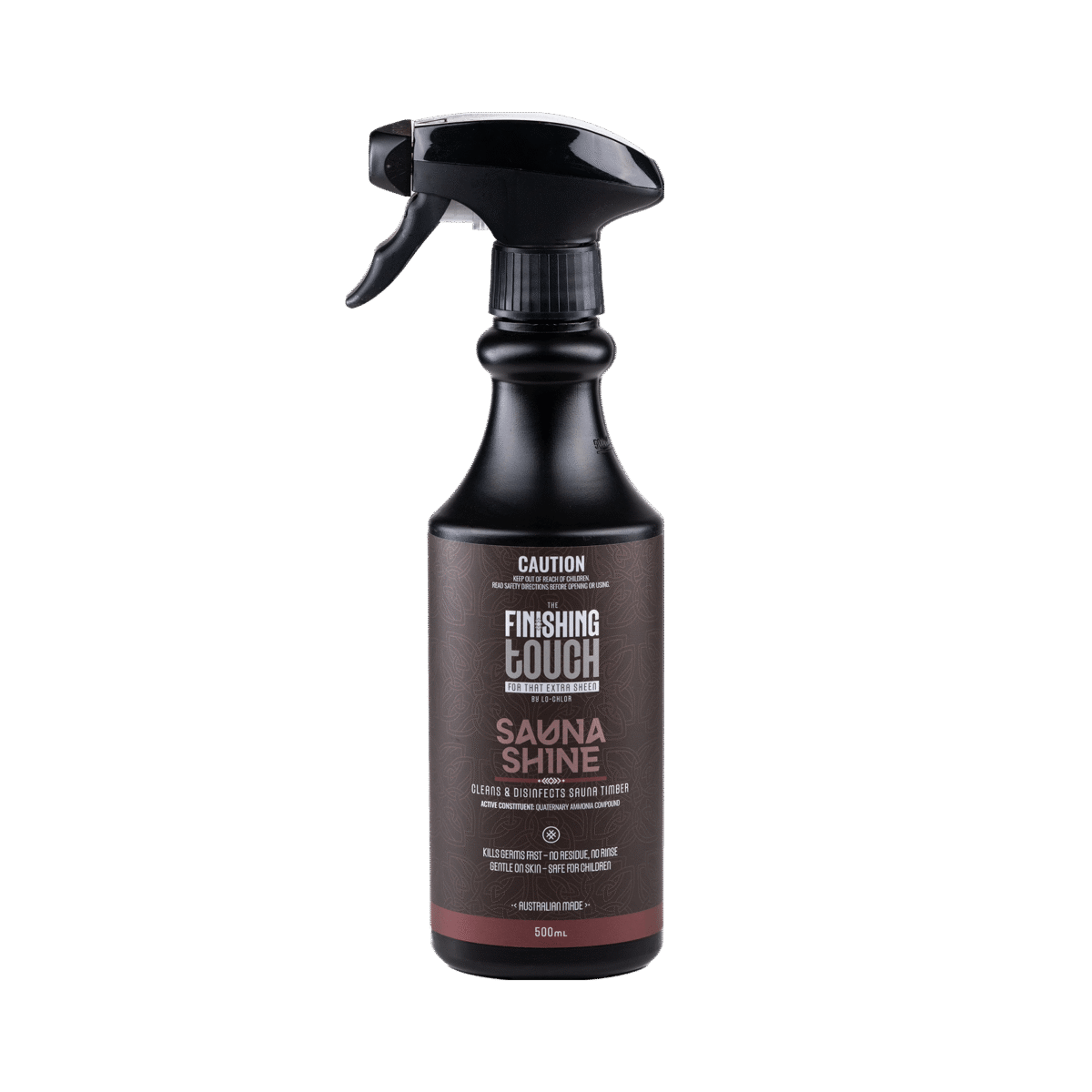 The Finishing Touch Sauna Shine - Sauna Cleaner & Disinfectant - 500ml