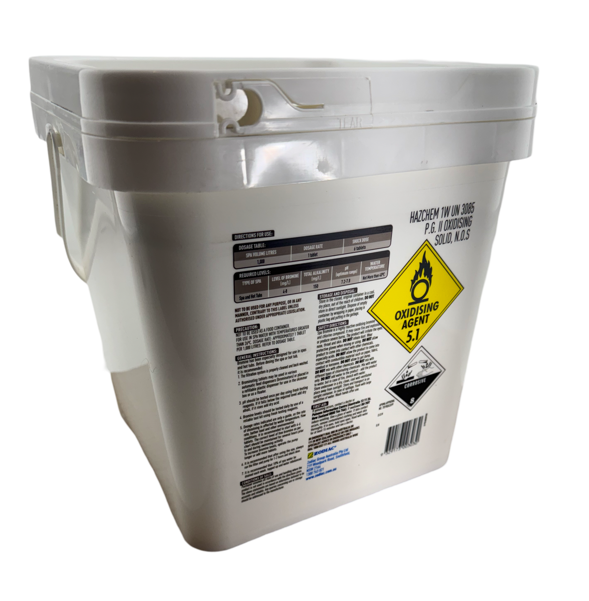 10Kg Zodiac Spa Bromine Sanitiser Tablets