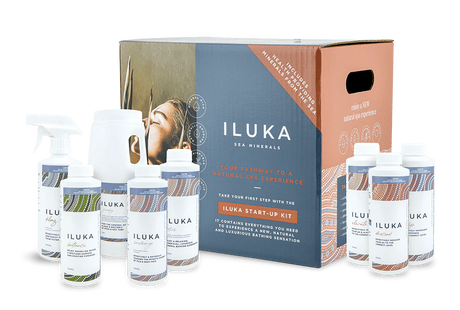 Iluka Sea Mineral System - Spa Start - Up Kit Sanitiser & Minerals Pool
