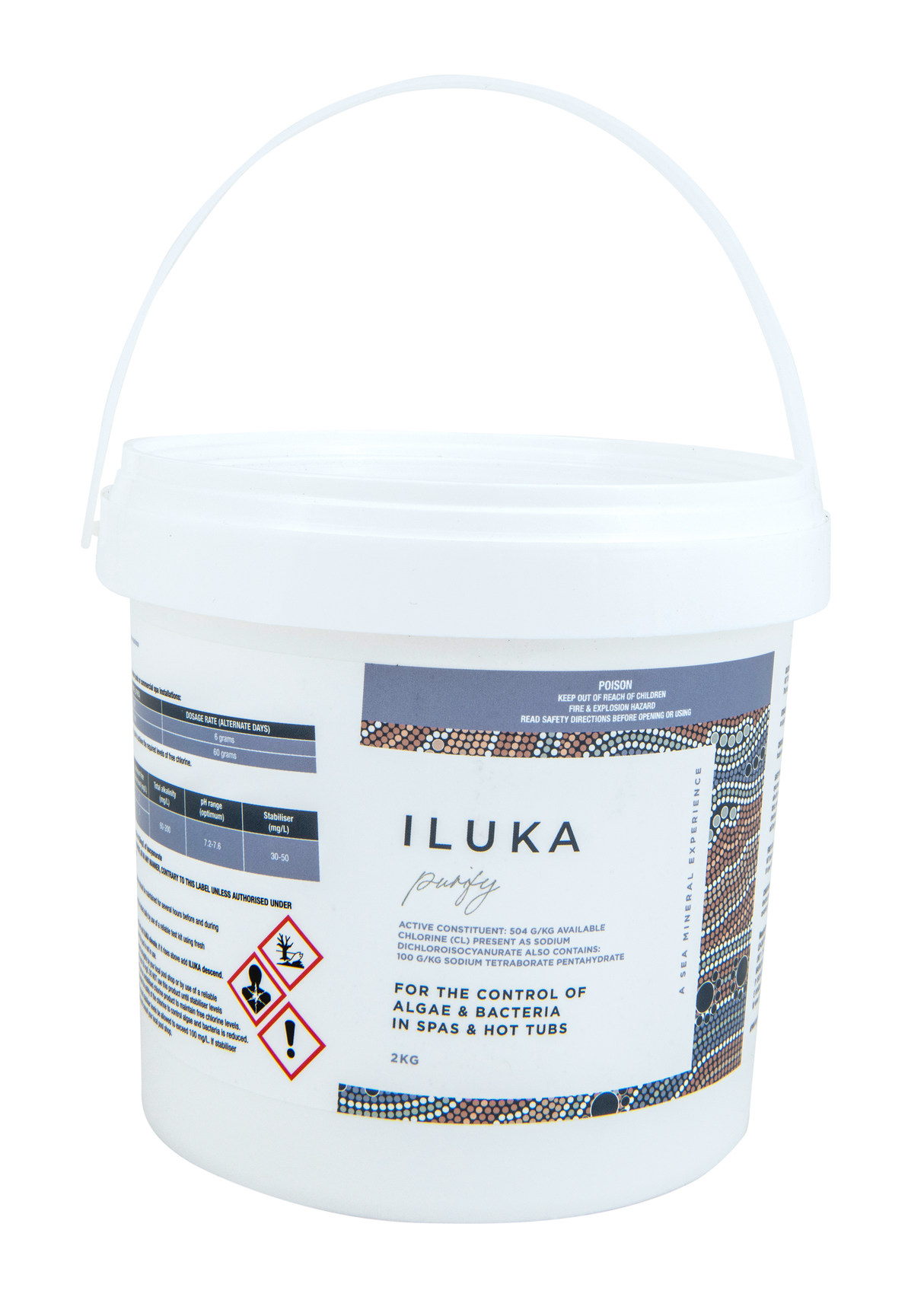 Iluka Purify - Spa Sanitiser Lithium Replacement 2Kg