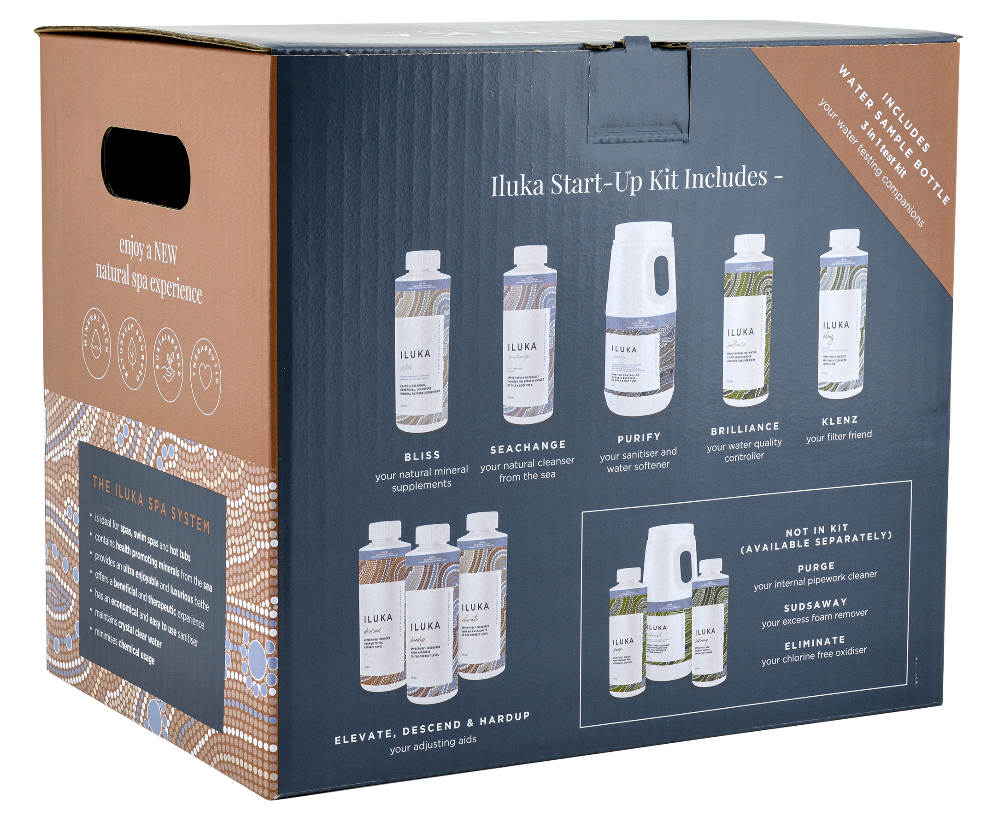 Iluka Sea Mineral System - Spa Sanitiser & Minerals