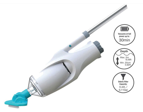 Boreal Telsa 05 - Rechargeable Cordless Spa Vacuum - Heater and Spa Parts