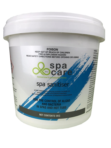 SpaCare Spa Sanitizer 5kg - Lithium Hypochlorite Replacement - Heater and Spa Parts