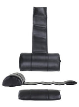 Universal Spa Headrest Pillow - Black Vinyl - Luxury - Heater and Spa Parts