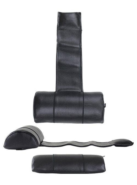 Universal Spa Headrest Pillow - Black Vinyl - Luxury - Heater and Spa Parts