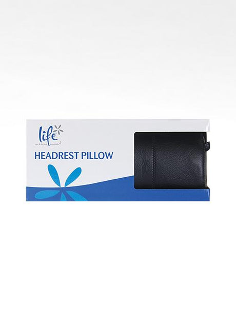Universal Spa Headrest Pillow - Black Vinyl - Luxury - Heater and Spa Parts