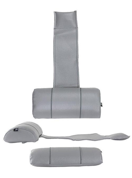 Universal Spa Headrest Pillow - Gray Vinyl - Luxury - Heater and Spa Parts
