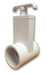 1.5" / 40mm Gate Valve - Sliding Push & Pull - CMP Magic Plastics - Heater and Spa Parts