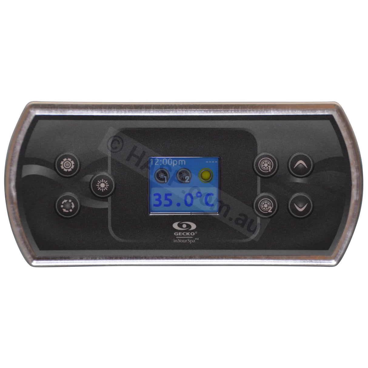 Aeware In.K500 Colour Display topside touchpad panel - in.k506-GE1 - Heater and Spa Parts
