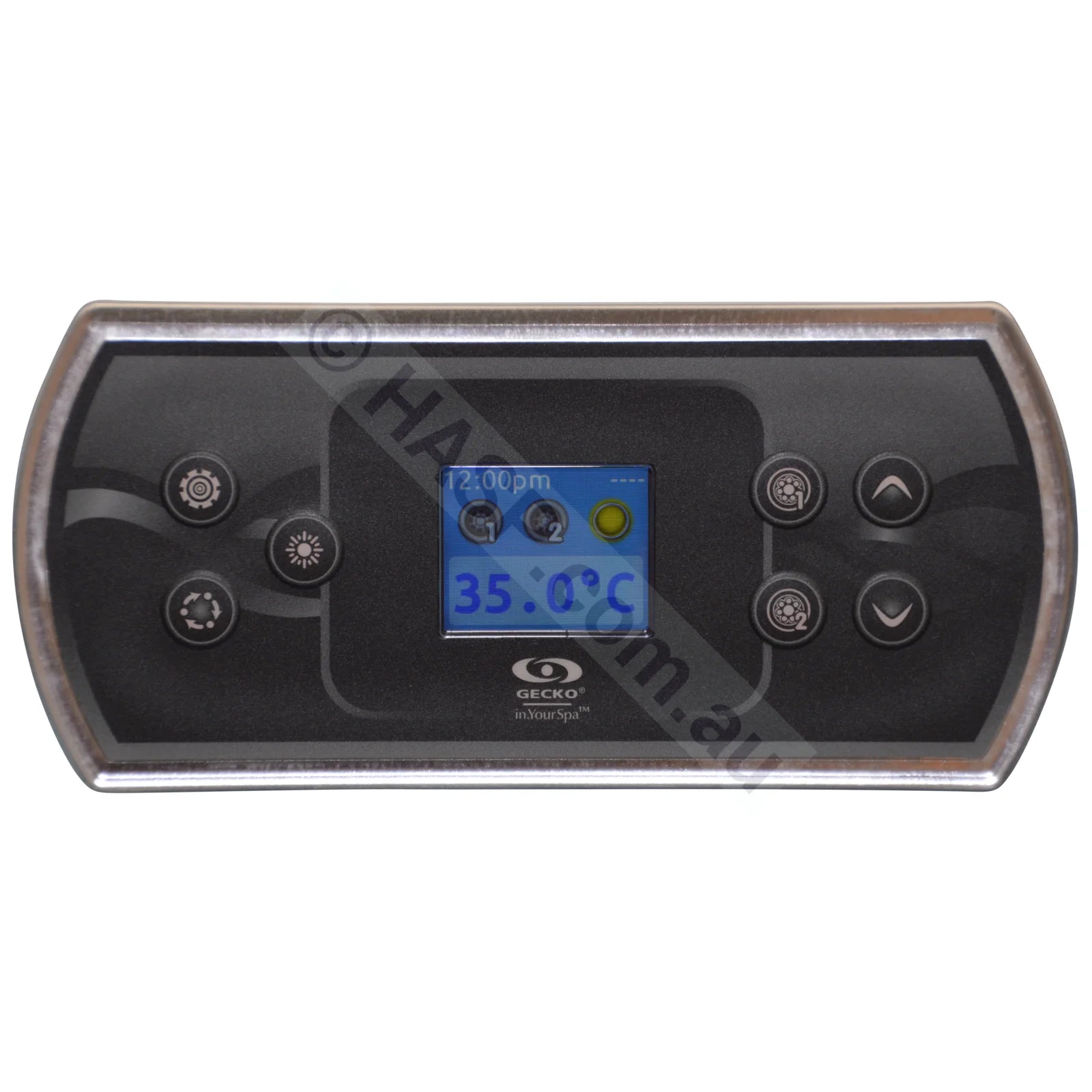 Aeware In.K500 Colour Display topside touchpad panel - in.k506-GE1 - Heater and Spa Parts