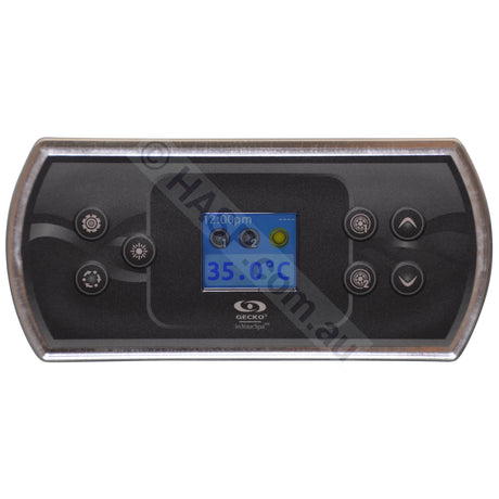 Aeware In.K500 Colour Display topside touchpad panel - in.k506-GE1 - Heater and Spa Parts
