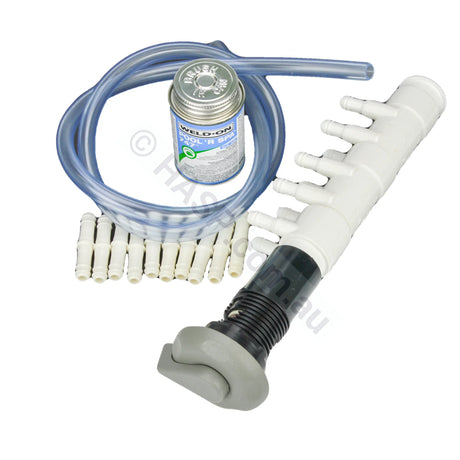 Air Control Kits - For Spas Gray / 10 Ports