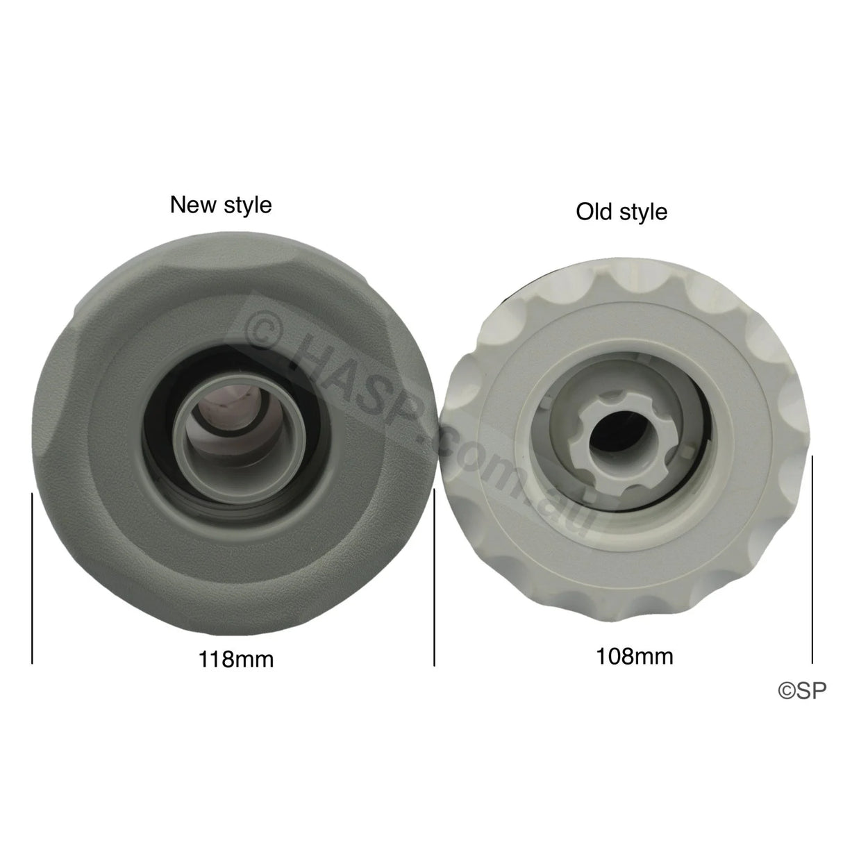 American Products Spa Jets - Pentair Balboa - 108mm & 118mm - Old and New Styles - Monarch Spas - Heater and Spa Parts