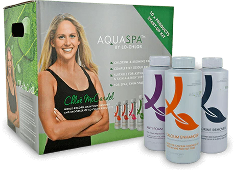 Aquaspa / Spa Fresh Chlorine - Free Chemical System - Start - Up Kit Pool &