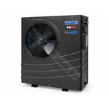 Astralpool BP Series heat pump reference image, BPM and BPT models with titanium heat exchanger and NA6888 controller