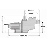 Astralpool E-Series Pumps - E140 / E170 / E230 - Heater and Spa Parts