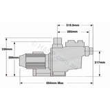 Astralpool E-Series Pumps - E140 / E170 / E230 - Heater and Spa Parts