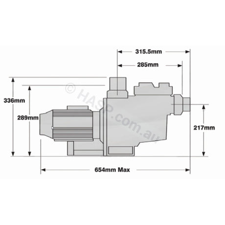 Astralpool E-Series Pumps - E140 / E170 / E230 - Heater and Spa Parts