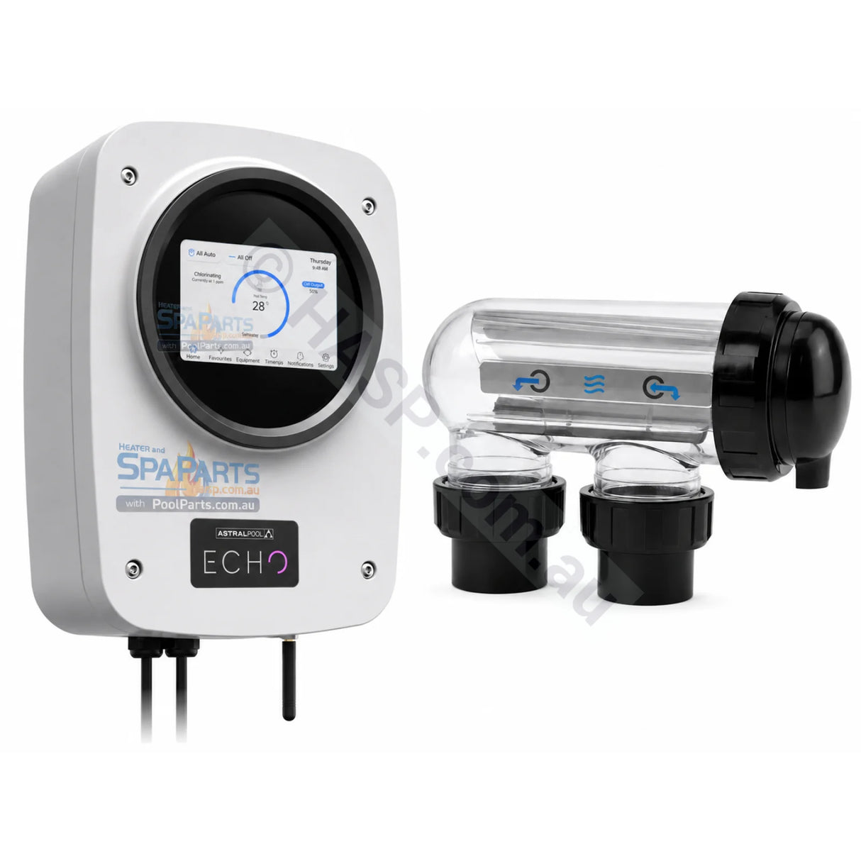 Astralpool Echo 45 Salt Chlorinator & Equipment Controller 20425X - Coming Soon - Pool & Spa