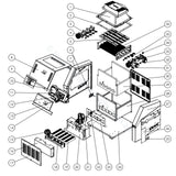 Astralpool HiNRG Main PCB Thermostat - 78206 - Heater and Spa Parts