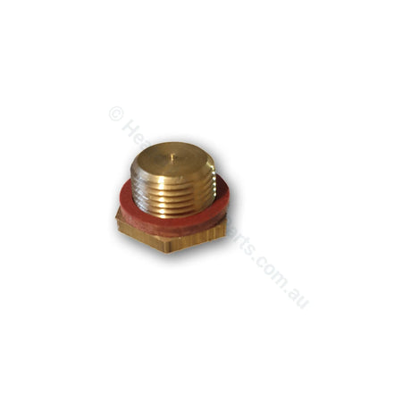 Astralpool Hurlcon Brass Plug for Hi-Limit Switches HX, JX, Viron, MX, HiNRG - also Jacuzzi - Heater and Spa Parts