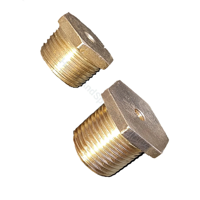 Astralpool Hurlcon Brass Plug for Hi-Limit Switches HX, JX, Viron, MX, HiNRG - also Jacuzzi - Heater and Spa Parts