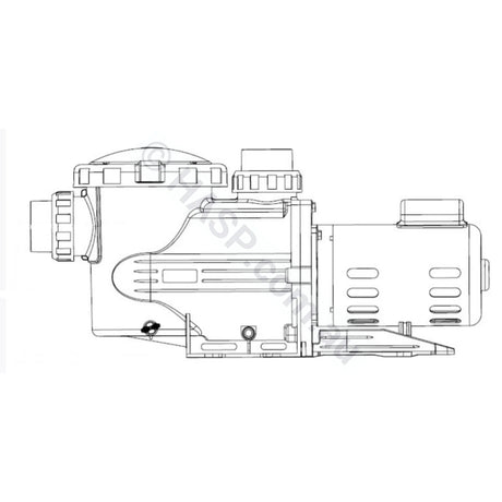 Astralpool Hurlcon BX High Performance Spa & Pool Pumps - GENUINE - Heater and Spa Parts