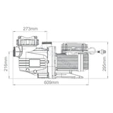 Astralpool Hurlcon CTX 400 Pool & Spa Pumps Replaces CX 400 TX 1.5hp Circulation / Filtration Pumps