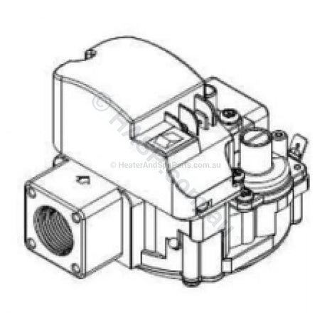 Hurlcon Astralpool Gas Regulator Valve For Hx 70 120 Jx 130 160 And Wx Heaters Gas Heater Parts