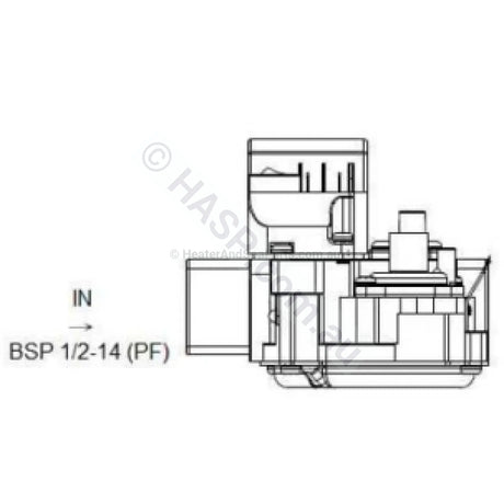 Hurlcon Astralpool Gas Regulator Valve For Hx 70 120 Jx 130 160 And Wx Heaters Gas Heater Parts