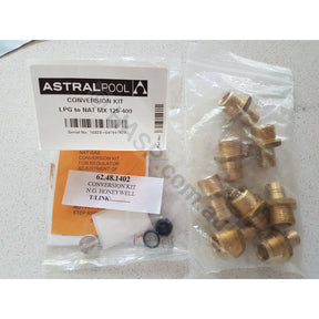 Hurlcon Astralpool MX Gas Heater Conversion Kit MX 125 thru MX 400 - Natural Gas/LPG - Heater and Spa Parts