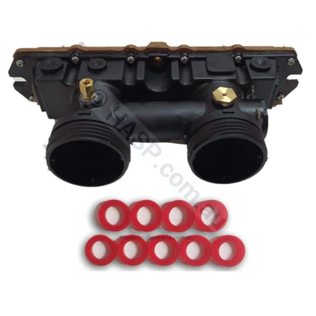 Hurlcon Astralpool MX125 thru 500 In/Out Manifold Complete - MX 125 150 200 300 400 - Heater and Spa Parts