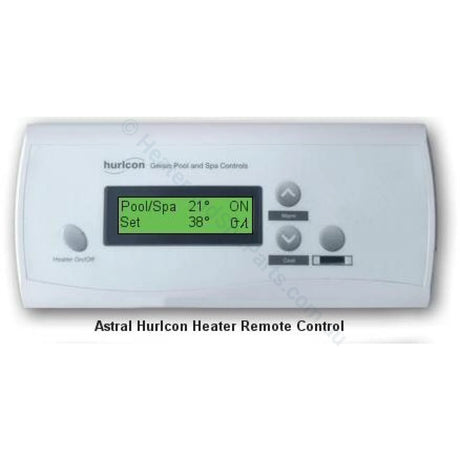 Astralpool / Hurlcon Remote GAs Heater Thermostat Touchpad Controller gas heater parts