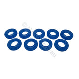 Hurlcon / Astralpool Viron Blue Tube Seals - Aluminium 9-Pack