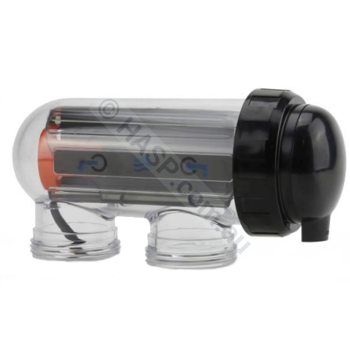 Astralpool Hurlcon VX6, VX6T and E25 genuine complete salt chlorinator cell 21905 with clear cell housing