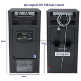 Astralpool / Hurlcon Wilton WX Gas Spa Heaters - WX 75, WX 70 - Vic Only - Heater and Spa Parts