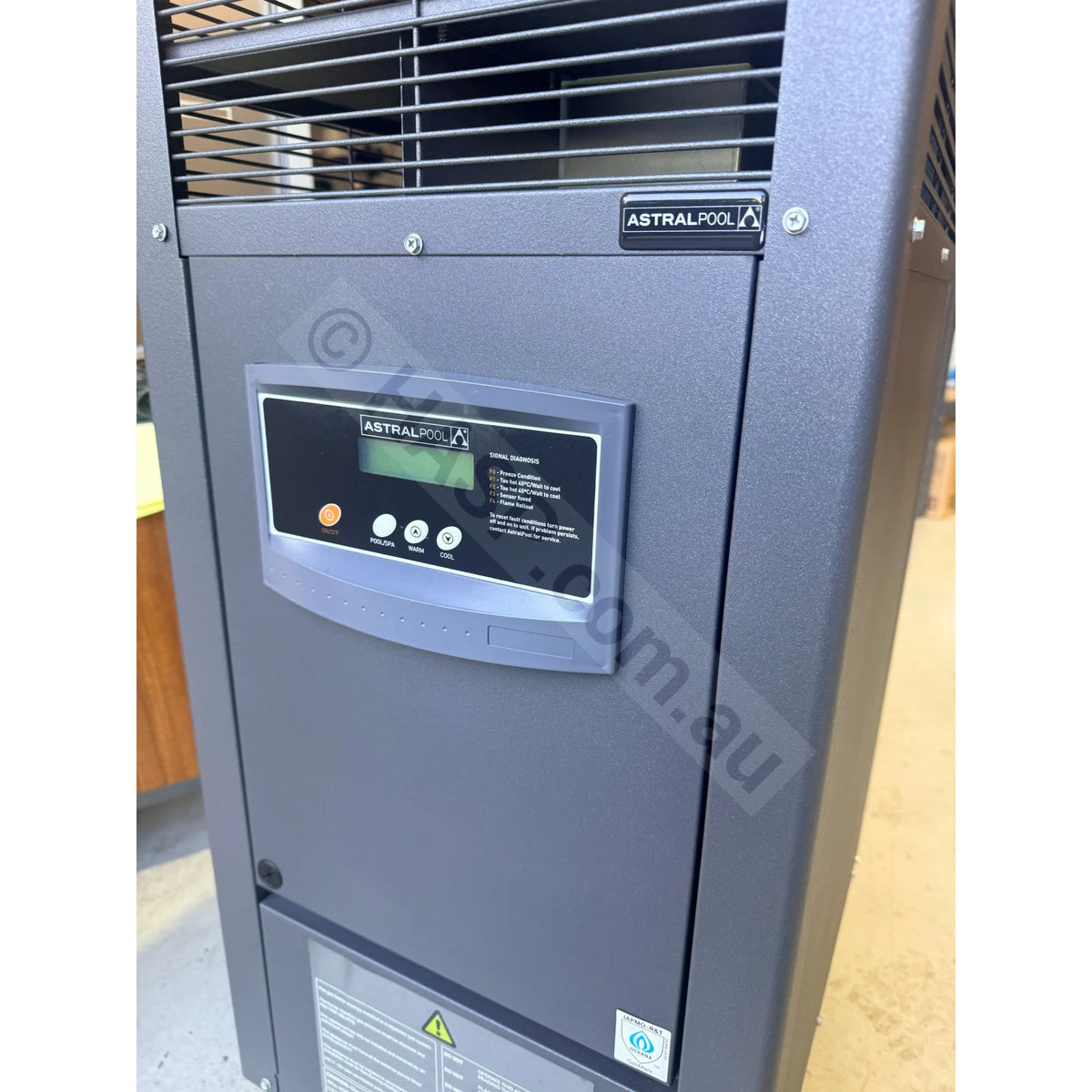 Astralpool HX 120 Gas Heater - aka Hurlcon - Natural Gas - Scratch & Dent Sale - Gas Heater