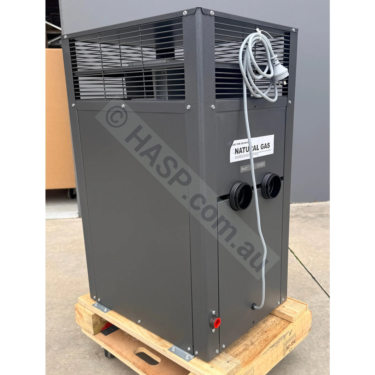 Astralpool HX 120 Gas Heater - aka Hurlcon - Natural Gas - Scratch & Dent Sale - Gas Heater