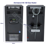 Astralpool / Hurlcon HX 120 Gas Spa Heaters - HX120 - Kept In Stock - Heater and Spa Parts